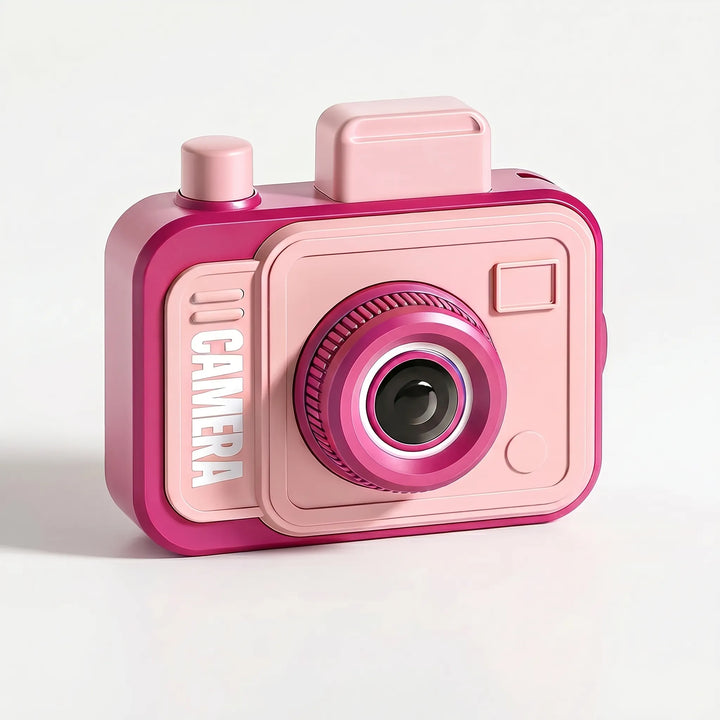Unique camera-shaped water squirt toy for kids. Interactive novelty water gun for beach, pool, and summer outdoor play.