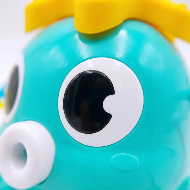 Bright Octojet octopus garden sprinkler, perfect for kids' outdoor water play, summer fun, and backyard activities.