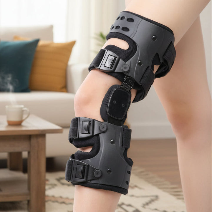Kneielease knee support brace for pressure relief & improved joint stability. Ideal for knee pain management.