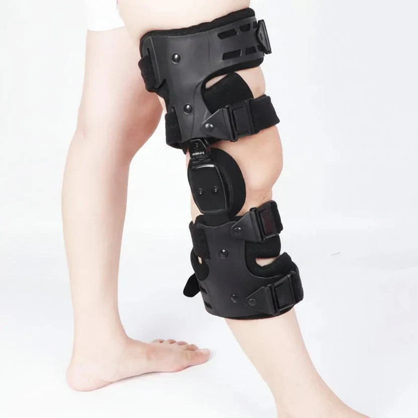 Breathable Kneielease compression knee brace ensuring comfort & stability for all-day wear.