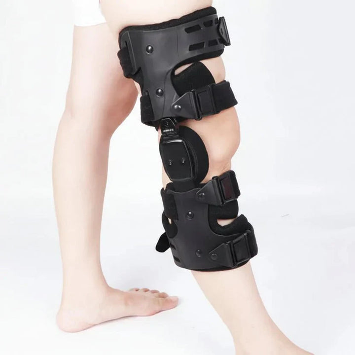 Breathable Kneielease compression knee brace ensuring comfort & stability for all-day wear.