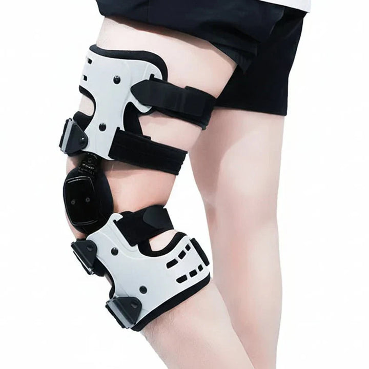 Full view of Kneielease knee support, a medical-grade brace for ultimate knee pain relief.