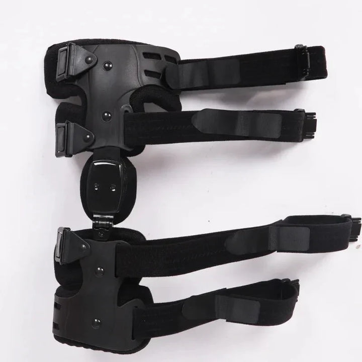Close-up of the Kneielease compression knee brace texture, showing quality & comfort features.