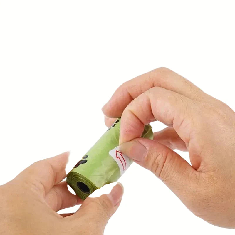 Compostable plant-based dog waste bags, 630 count, for outdoor pet hygiene & sustainability.