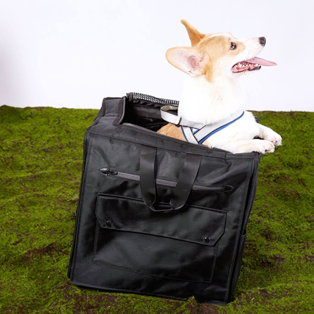 Breathable pet backpack for small animals, secure and easy to carry