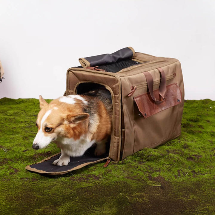 Waterproof cat carrier backpack, large capacity for outdoor pet travel