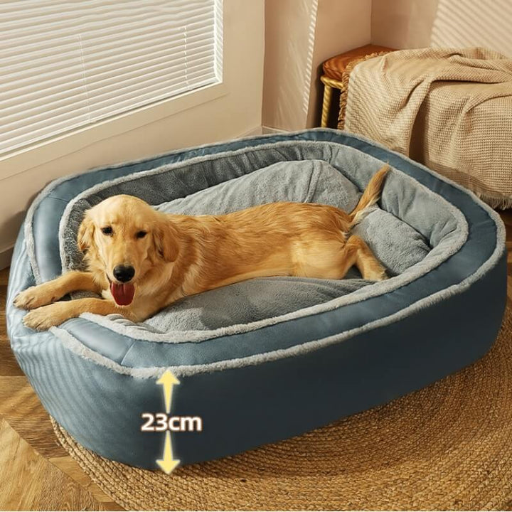 Warm pet bed, deep sleep design, durable & washable, a comfortable dog mattress