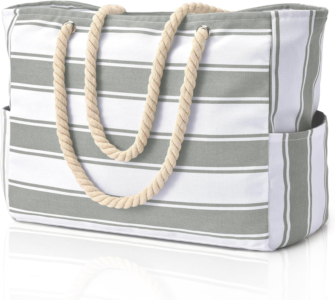 Waterproof weekend travel tote, large, sandproof, for hassle-free trips.