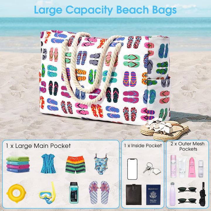 Waterproof travel organizer bag, large, sandproof, for organized packing.