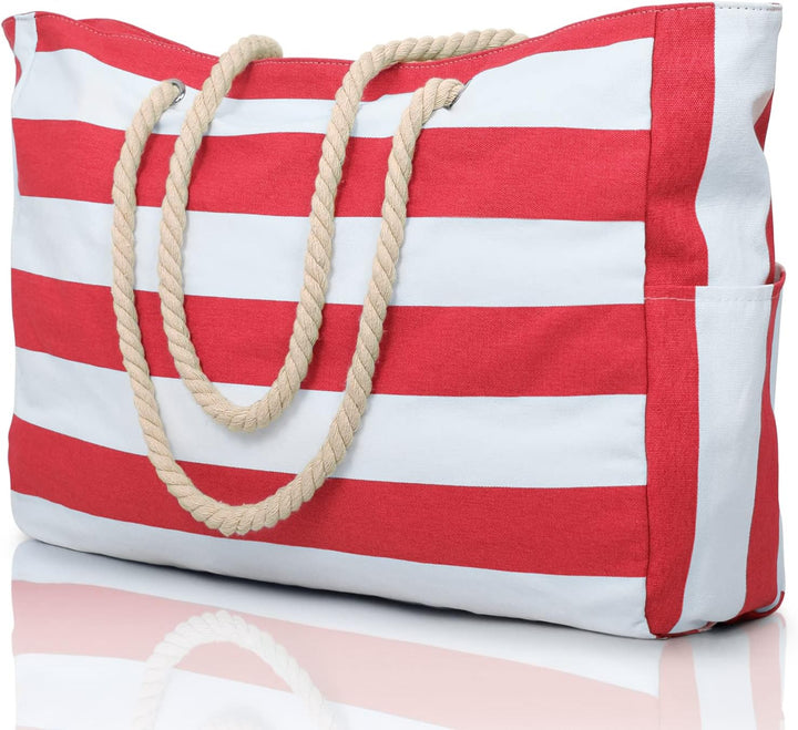Unisex large sandproof waterproof organizer, ideal for beach trips.