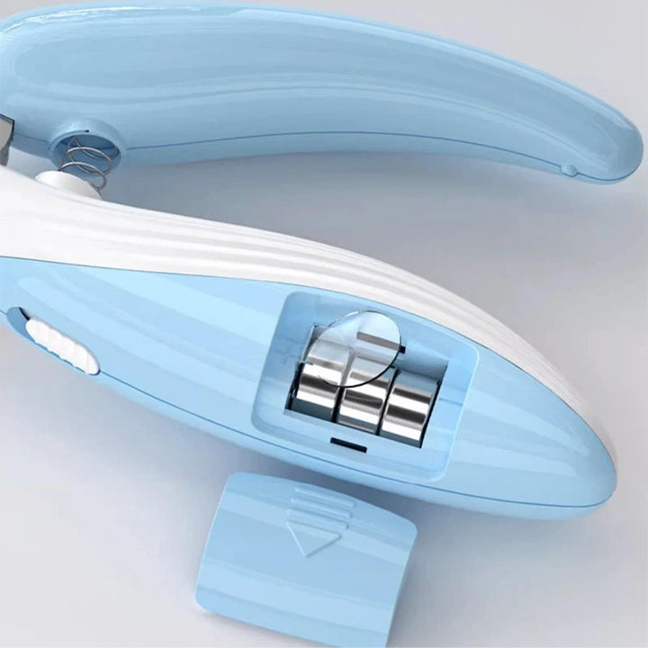 Safe and easy-to-use LED pet nail trimmer for dogs & cats, an essential animal care and grooming supply