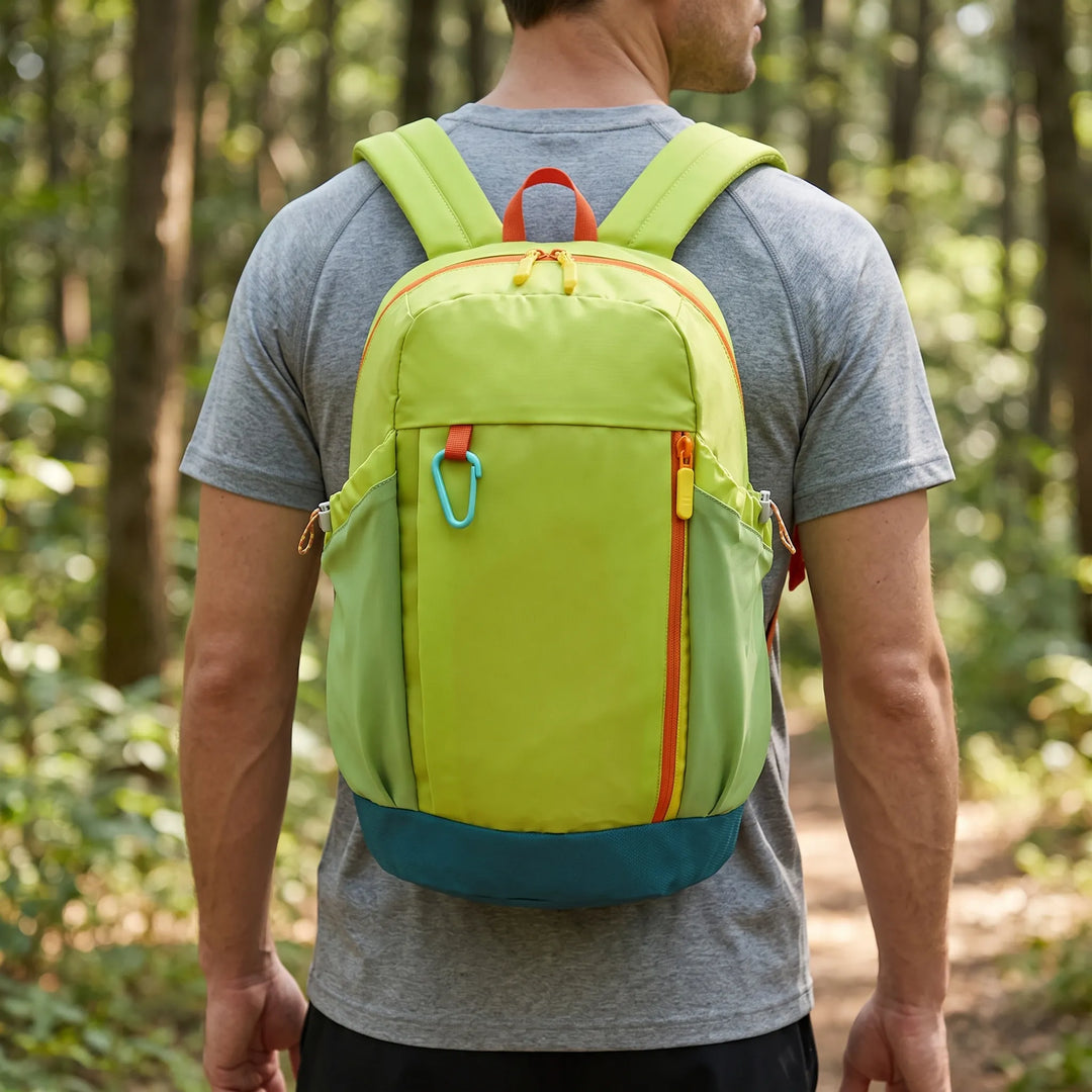 Lightweight hiking backpack daypack, ideal for outdoor adventures & travel.