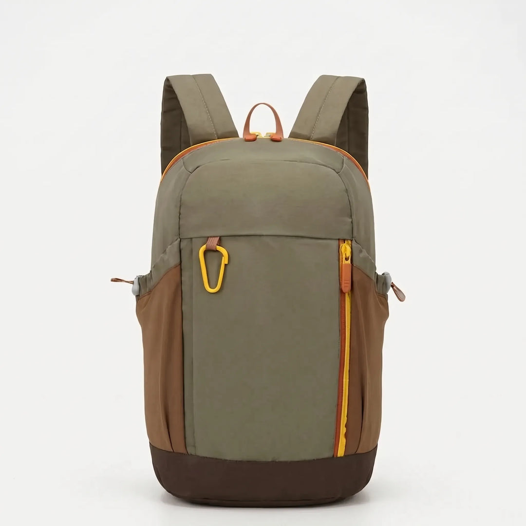 Small lightweight hiking backpack, comfortable daypack for long outdoor adventures.