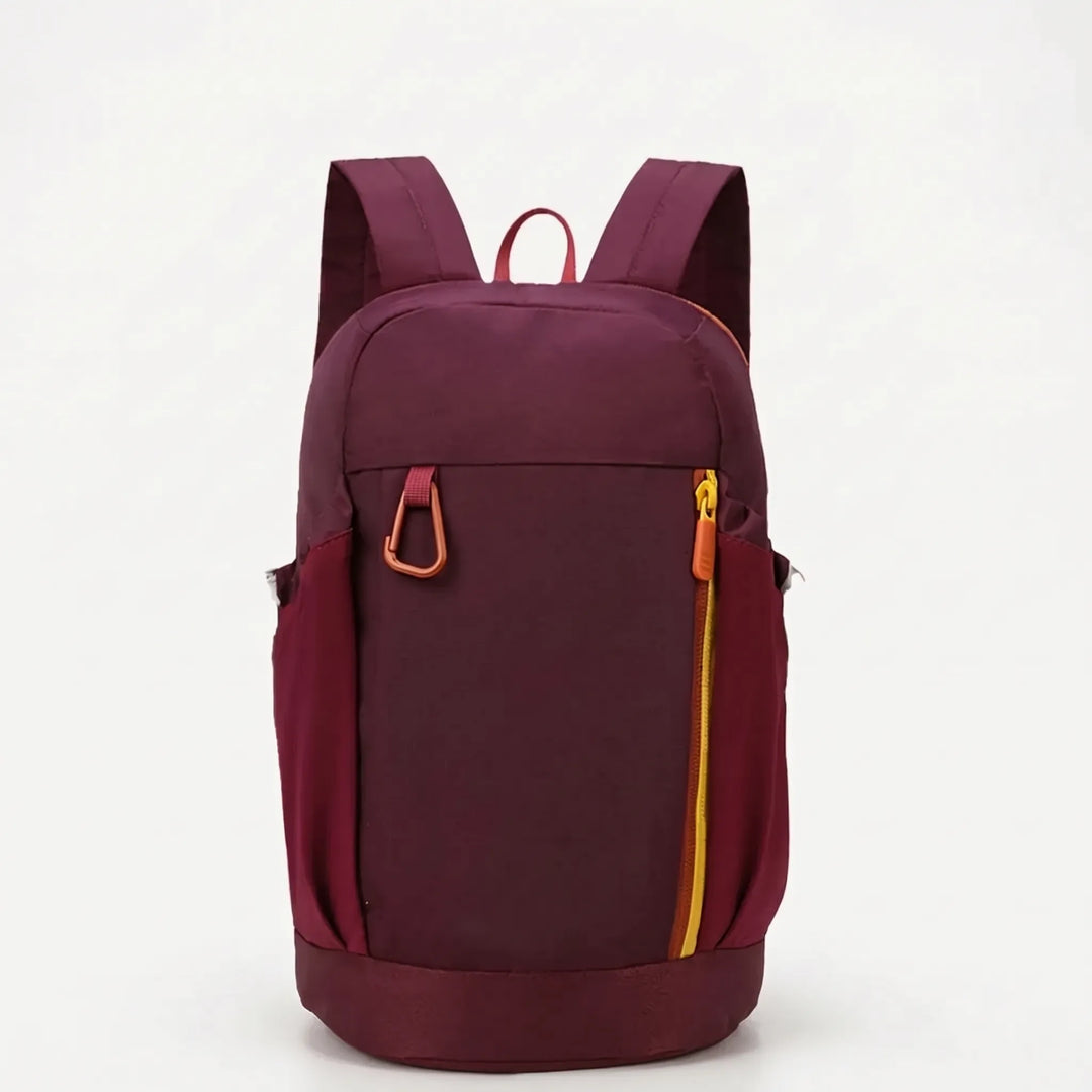 Nylon lightweight hiking backpack, durable and foldable daypack for outdoor trips.