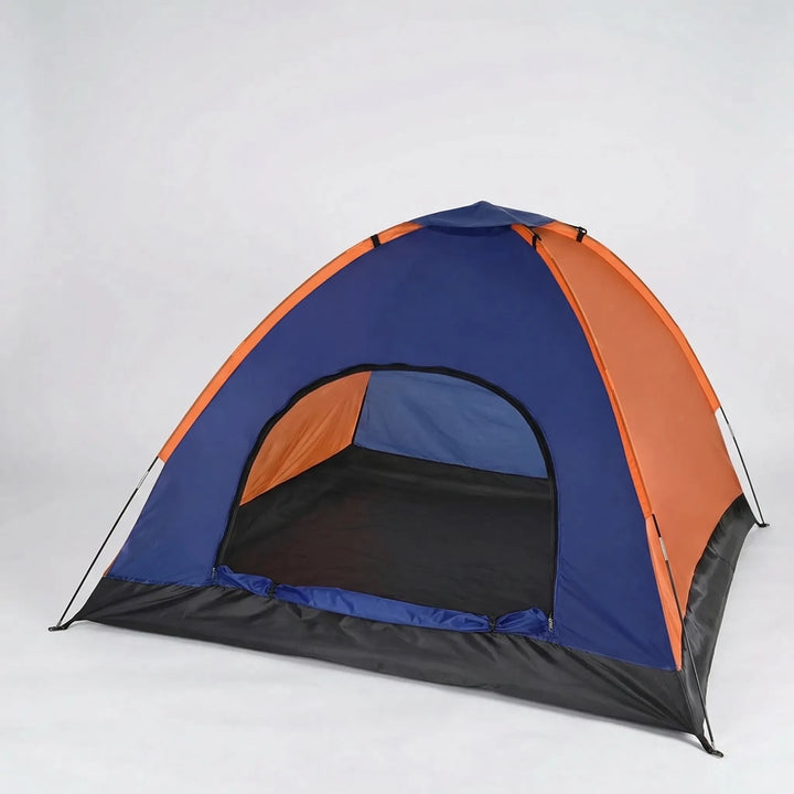 Durable, lightweight 3-4 person dome camping tent. Ideal for outdoor backpacking, hiking, and easy family camping trips.