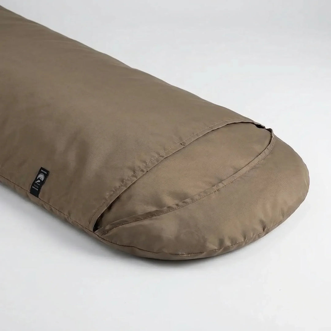 Rectangular sleeping bag insert for outdoor living. Lightweight, unisex liner for camping, hiking, & travel.