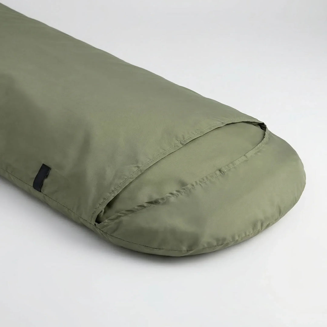 Unisex lightweight rectangular bag insert for sleeping bags. Essential camping gear & travel comfort accessory.