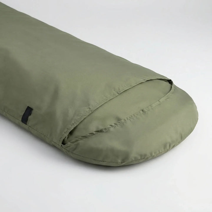 Unisex lightweight rectangular bag insert for sleeping bags. Essential camping gear & travel comfort accessory.