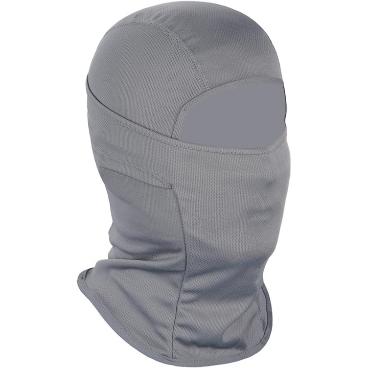 Multi-functional neck gaiter & balaclava, lightweight outdoor face mask with UV protection for active wear.