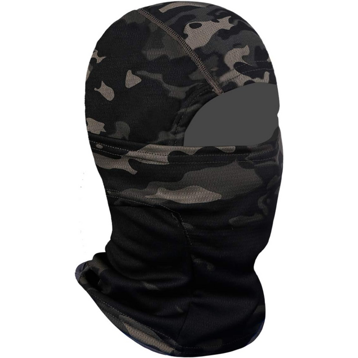 Men's lightweight ski mask, breathable balaclava for winter sports, cycling & UV sun protection.
