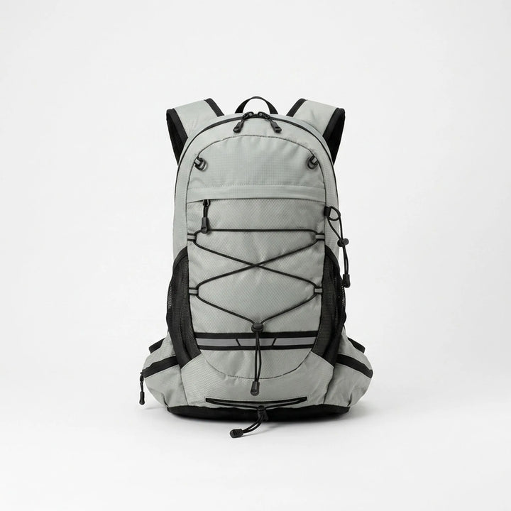 Unisex lightweight hiking daypack with multiple compartments, ideal for trail adventures & camping gear.