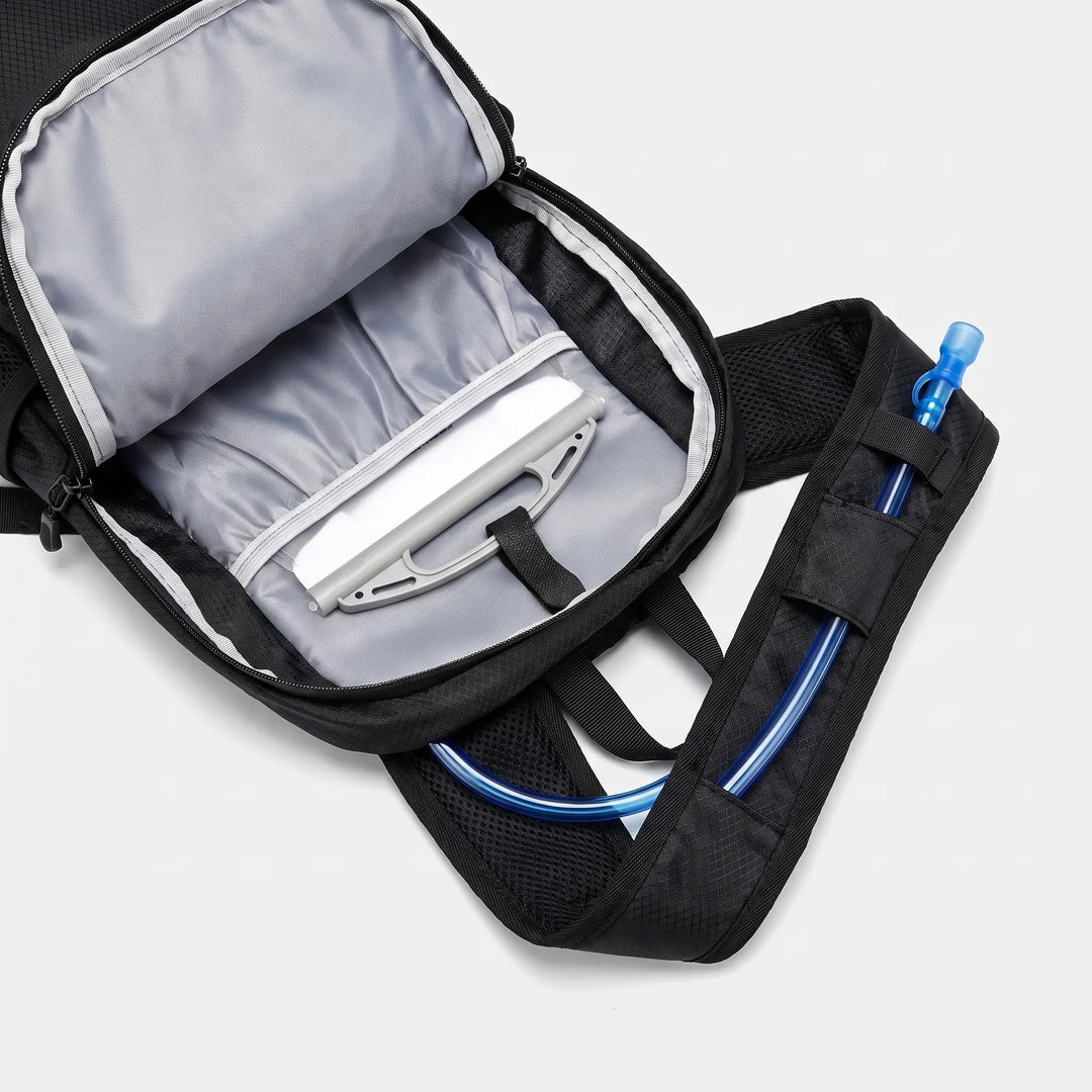 Lightweight hiking daypack for men & women, perfect for trails, camping, and outdoor adventures. Unisex design.