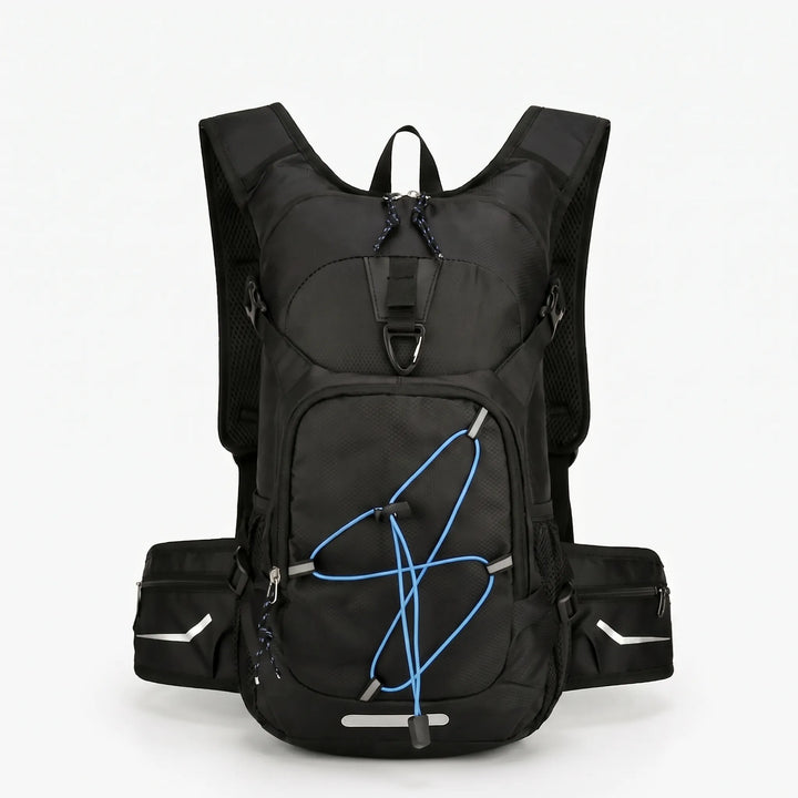Stay hydrated on trails with this lightweight hiking hydration pack, perfect for runners & campers.