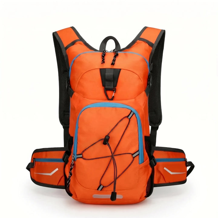 Adventure gear lightweight hydration pack, hiking backpack, cycling daypack, ideal for camping & trail running.