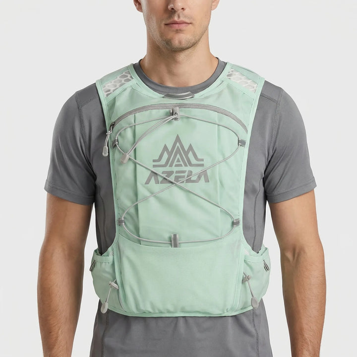 Essential lightweight unisex running hydration vest for trail running, marathons, & outdoor sports gear.