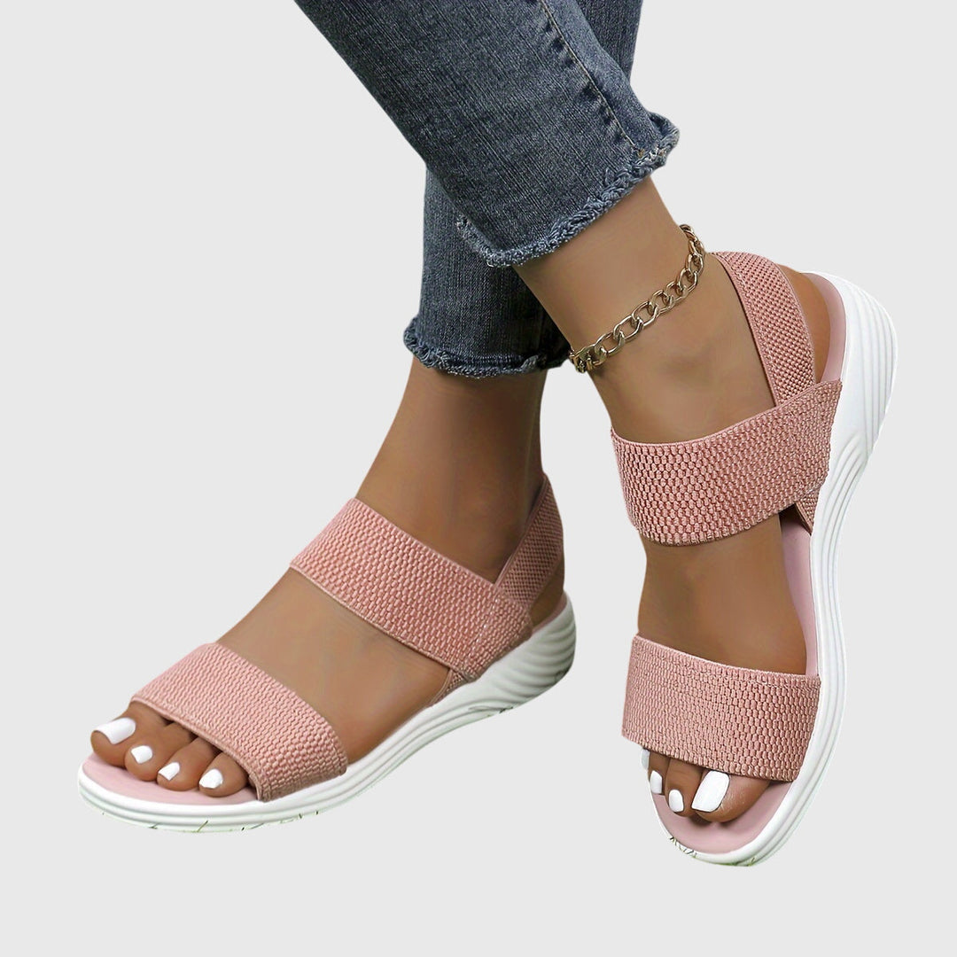 Stylish women's summer sandals, orthopedic, lightweight, and adjustable for perfect foot fit.