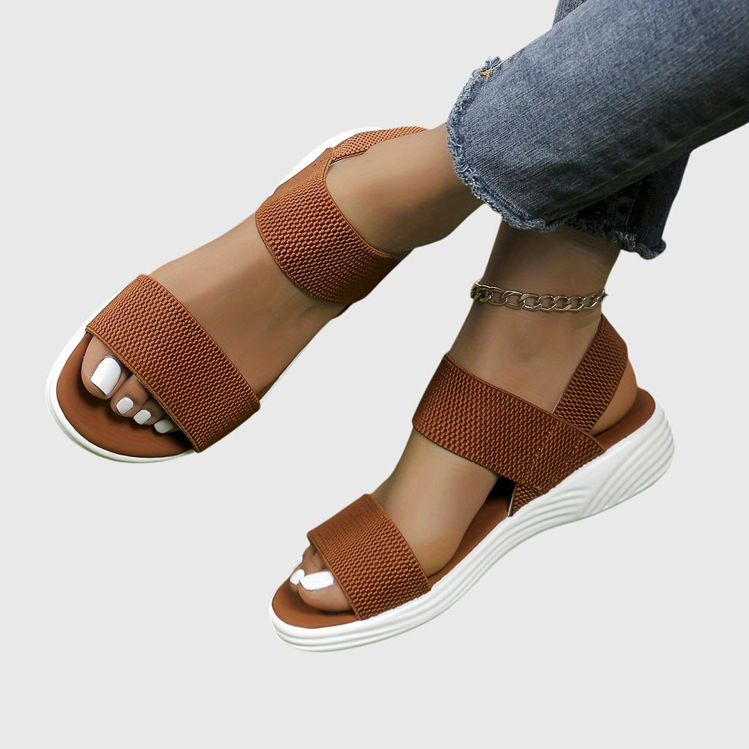 Women's casual orthopedic sandals, adjustable and lightweight, offering excellent arch support.