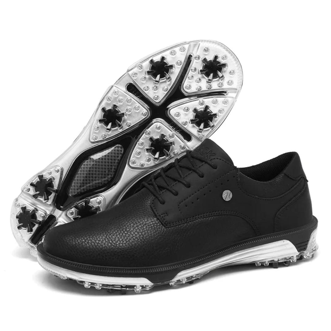 Stylish men's golf shoes, limited edition for ultimate performance, spikeless comfort on the course.