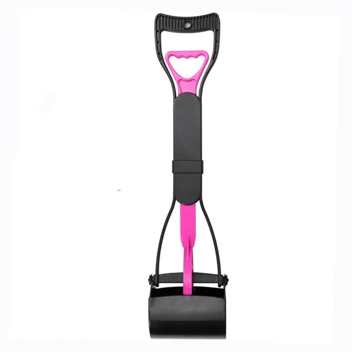Adjustable long handle dog poop scoop, perfect for all pet parents.