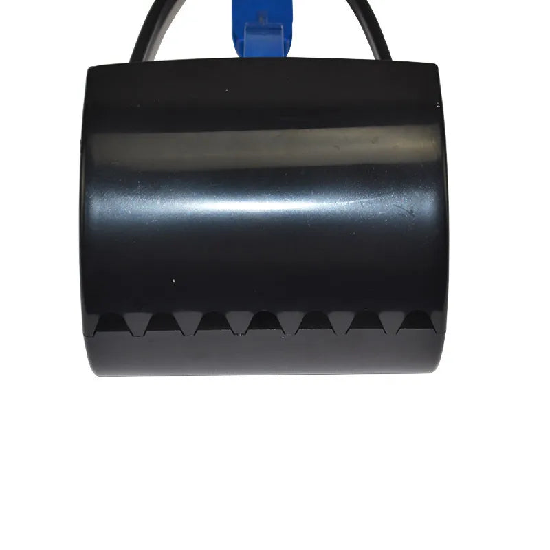 Hands-free dog waste grabber, perfect for outdoor dog care and hygiene.