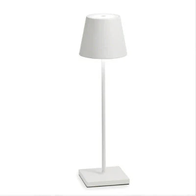 Stylish LumiAura dimmable LED table lamp for indoor home decor. Portable, rechargeable, and modern ambiance.