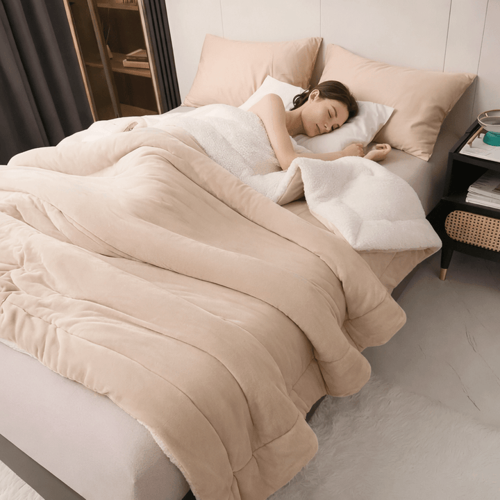 Luxurious fleece blanket for ultimate comfort & warmth. Plush, soft throw for bedroom or living room.