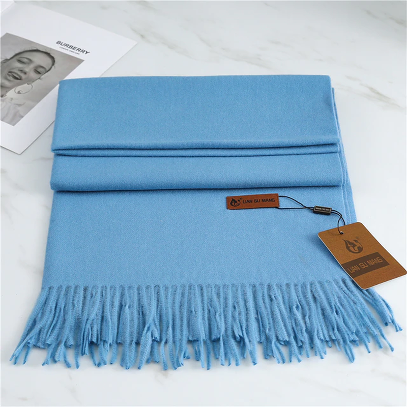 Soft comfort oversized women's scarf, an elegant fashion accessory for her.