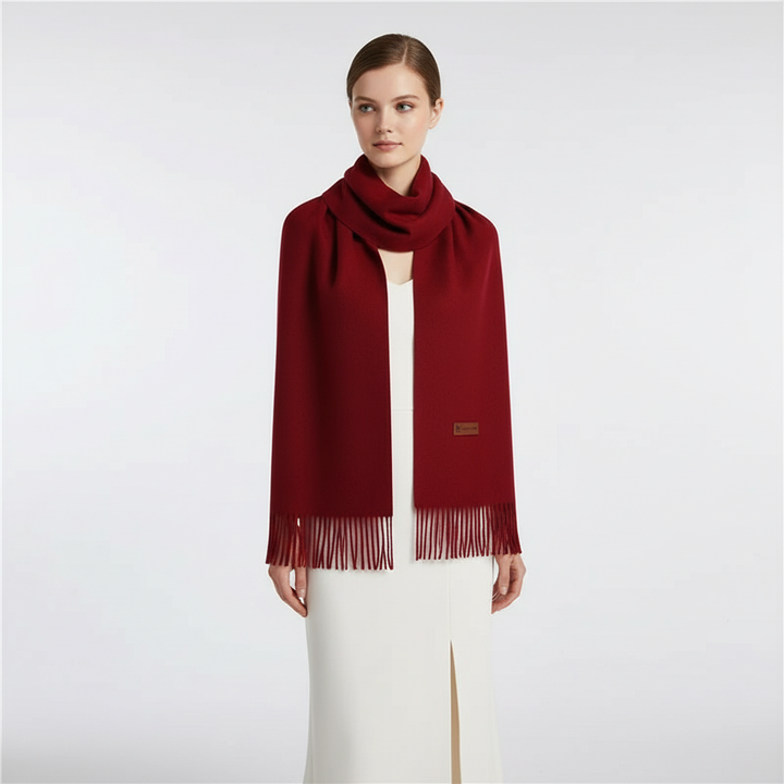 Soft winter wrap and fashion accessory for women, elegant & warm.