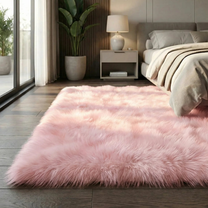 Ultra-soft shag bench runner with non-slip backing. Luxurious comfort & safety for any floor covering.