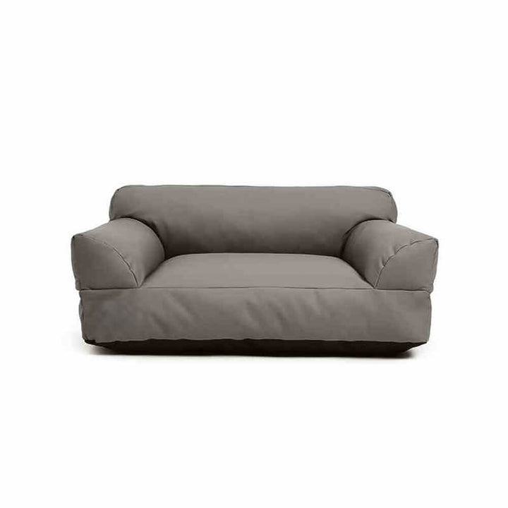 Waterproof anti-scratch dog bed, sofa style with supportive bolsters, luxury washable design