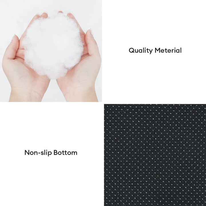 Pet sofa bed, luxury design with supportive bolsters, waterproof and anti-scratch for easy cleaning