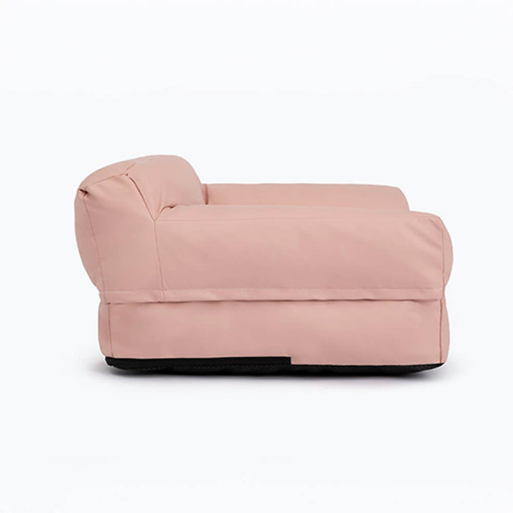 Waterproof luxury dog bed, bolster support for joint relief, washable pet furniture for large dogs