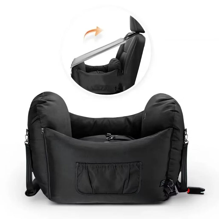 Dog Waterproof Travel Bolster Car Seat Bed