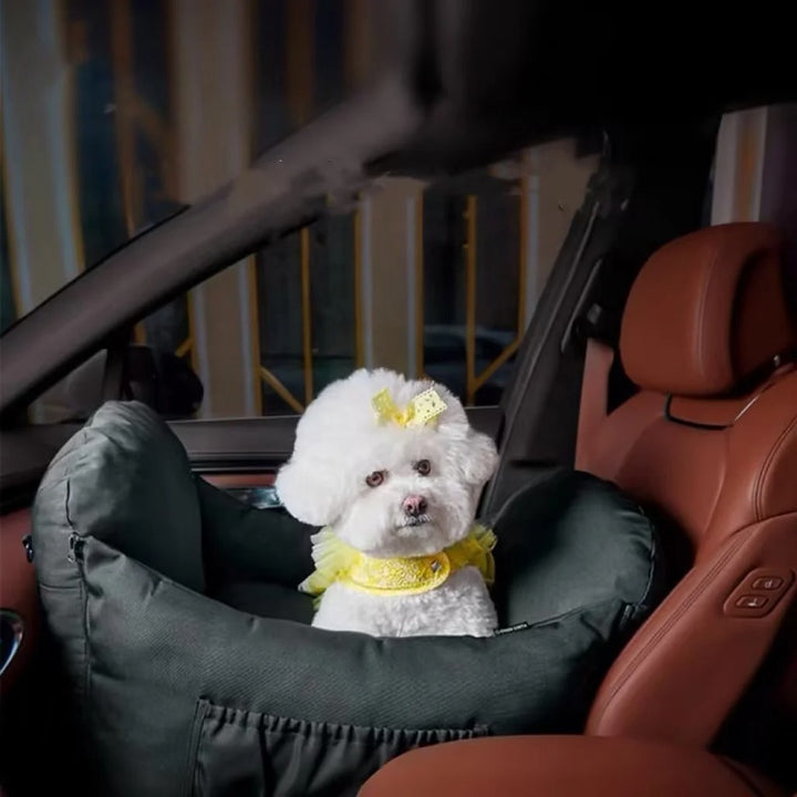 Dog Waterproof Travel Bolster Car Seat Bed