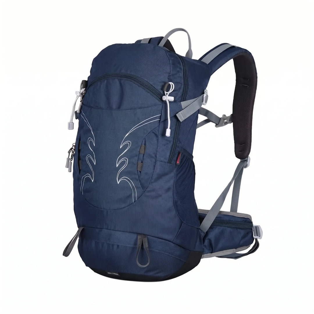 Durable men's 30L trail pack, a reliable nylon hiking backpack for all outdoor adventures.