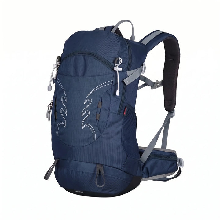 Durable men's 30L trail pack, a reliable nylon hiking backpack for all outdoor adventures.