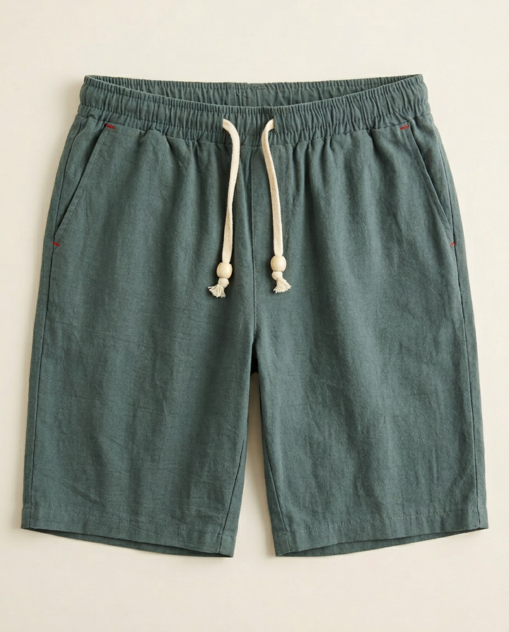 Versatile men's drawstring shorts, great for active comfort, casual outings & summer apparel.