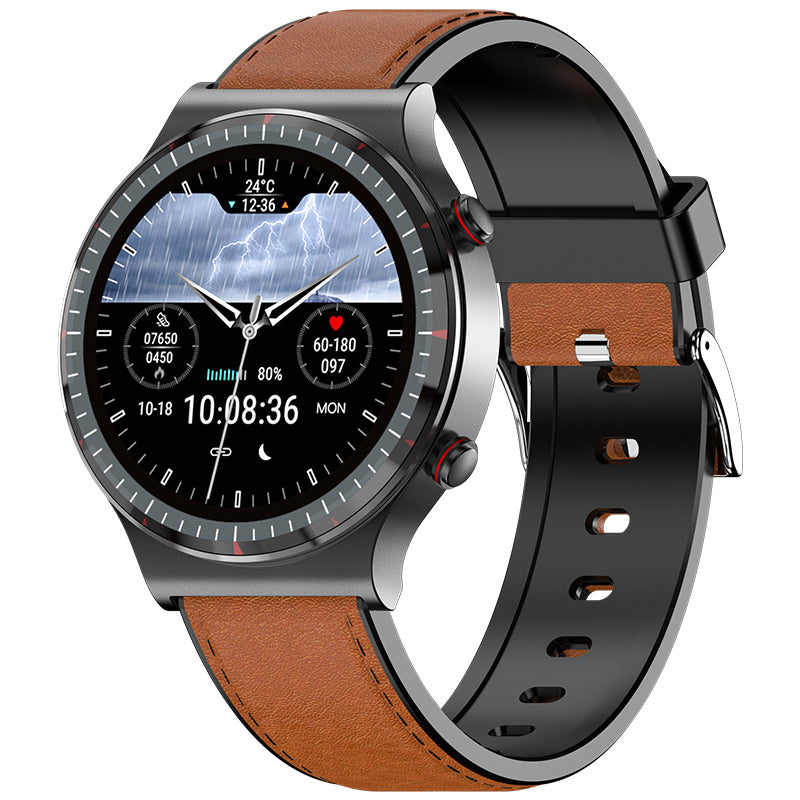 Stay healthy with this men's ECG smartwatch, also tracks blood pressure & sleep.