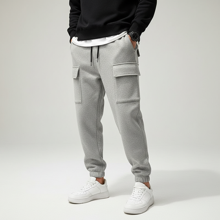 Men's workout joggers with elastic waist. Perfect for gym, running, and all activewear needs.