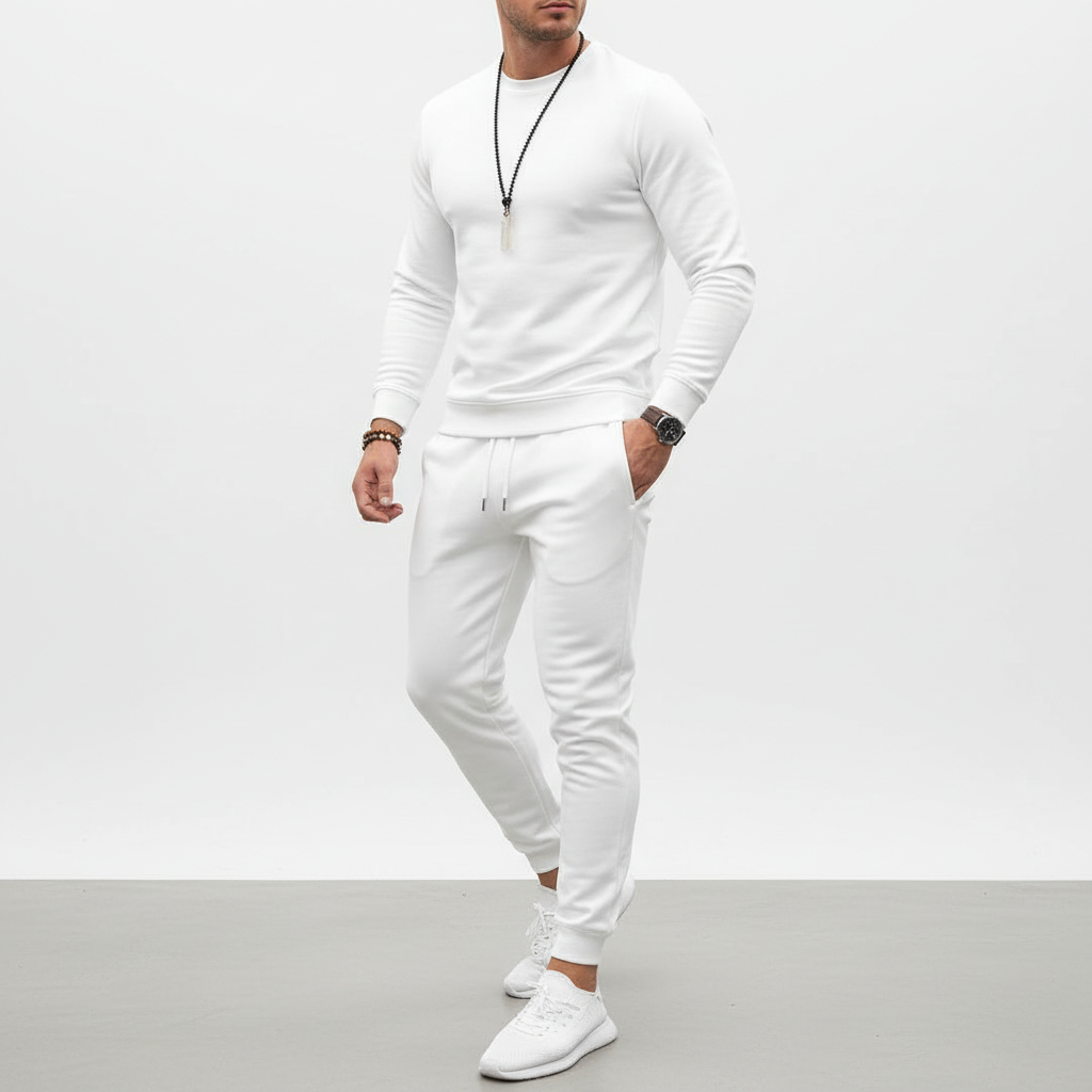 Comfortable men's athletic set Kirk. A versatile training suit for gym, performance, and stylish casual wear.